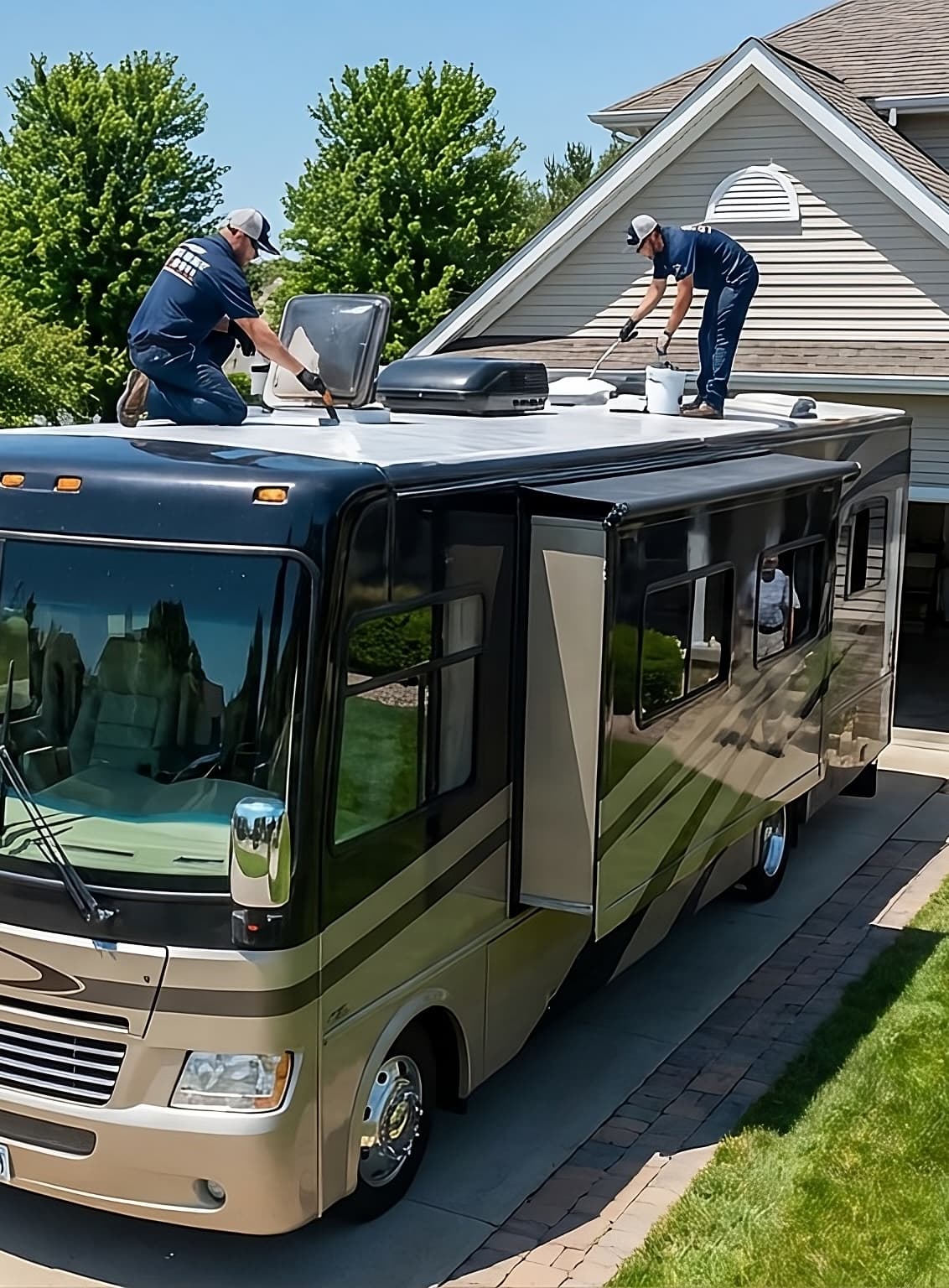 RV Roof Service Areas