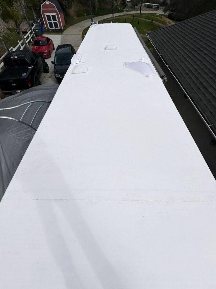 RV roof maintenance