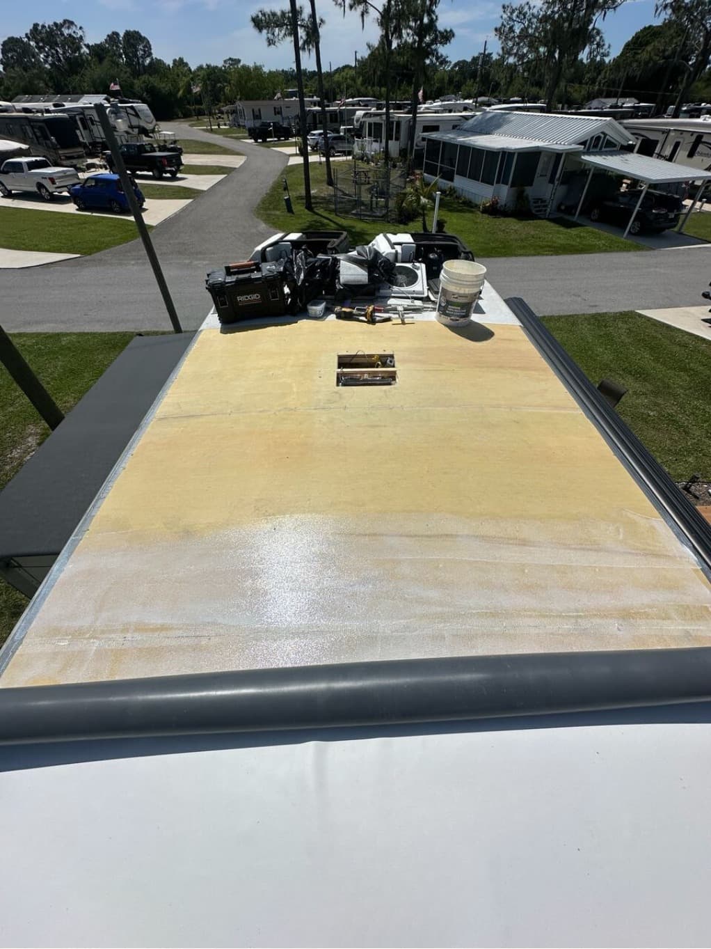 rv roof replacement