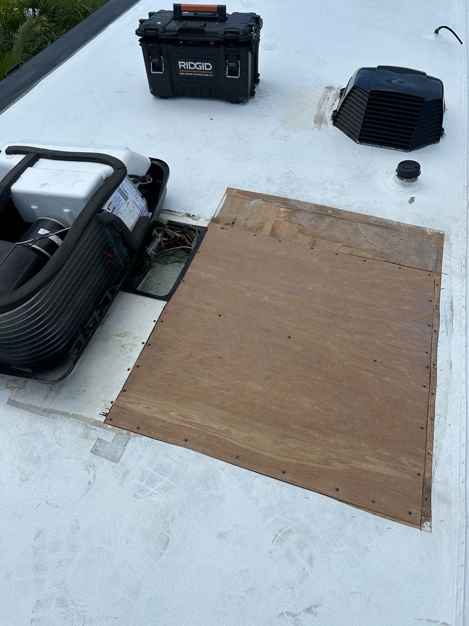 camper roof repair