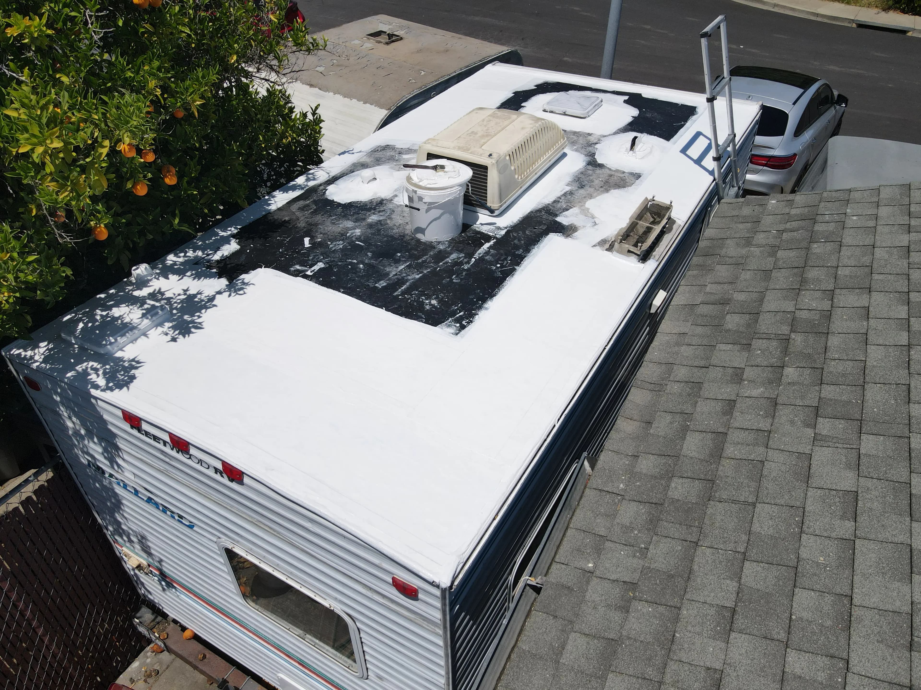 resealing rv roof