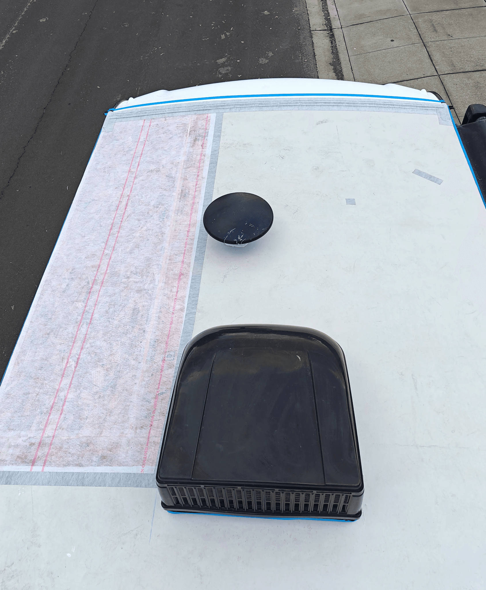 New plywood with reinforced fabric