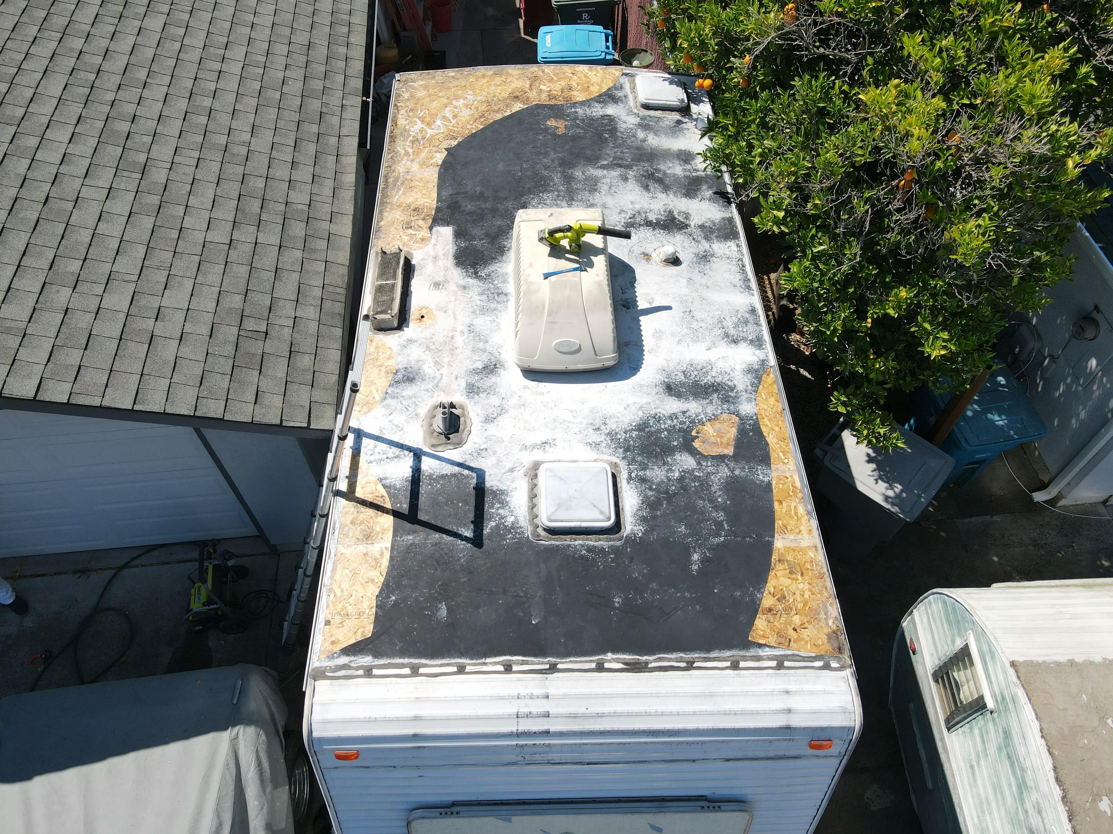 trailer roof replacement